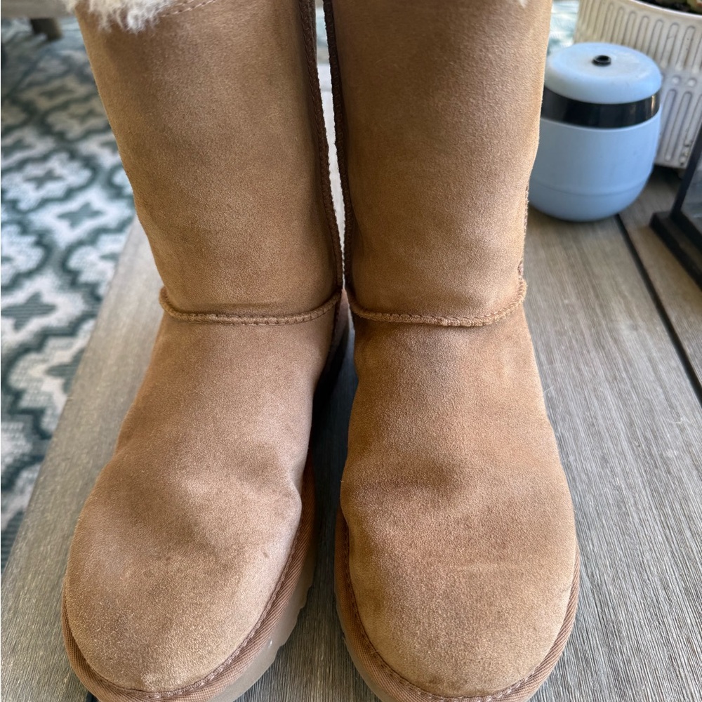 UGG Chestnut Suede Boots size 7
